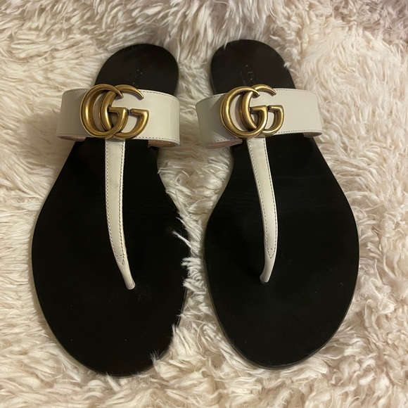 Gucci Shoes - Gucci GG T-Strap Sandal